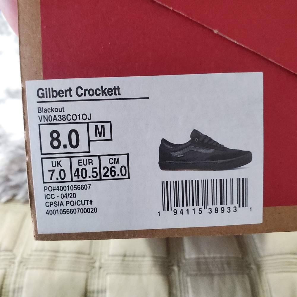 Vans Gilbert Crockett Blackout (CL) - Picture 2 of 16